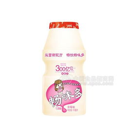 暢味多乳酸菌飲品乳飲料草莓味100ml