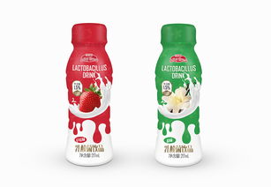 界界樂大瓶裝乳酸菌飲品包裝設計