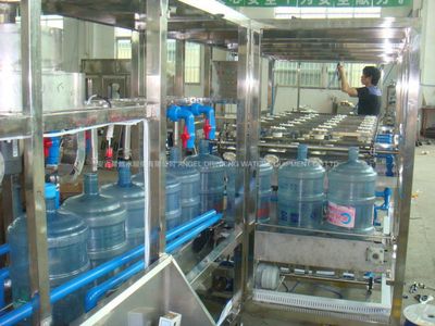 【廠家直銷1000瓶礦泉水灌裝線設備, 山泉水設備, 礦泉水生產線】