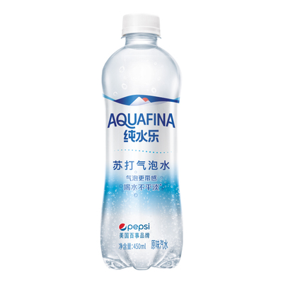 純水樂蘇打水氣泡水(汽水)450ml*12瓶整箱