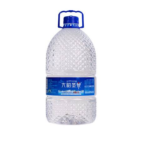 【拉薩扶貧地方館】大昭圣泉 純凈水天然飲用水 冰川水礦泉水5L*4瓶整裝
