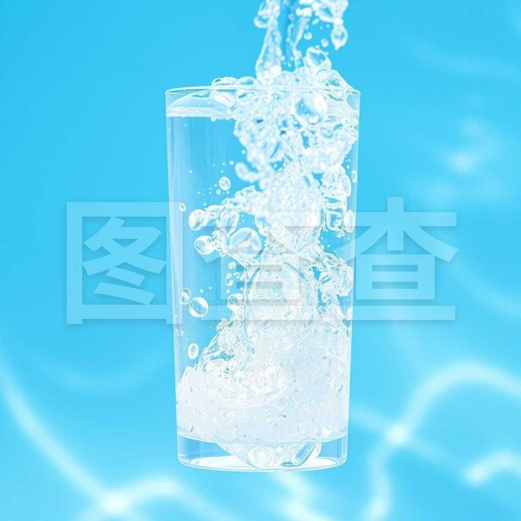 有氣泡的純凈水